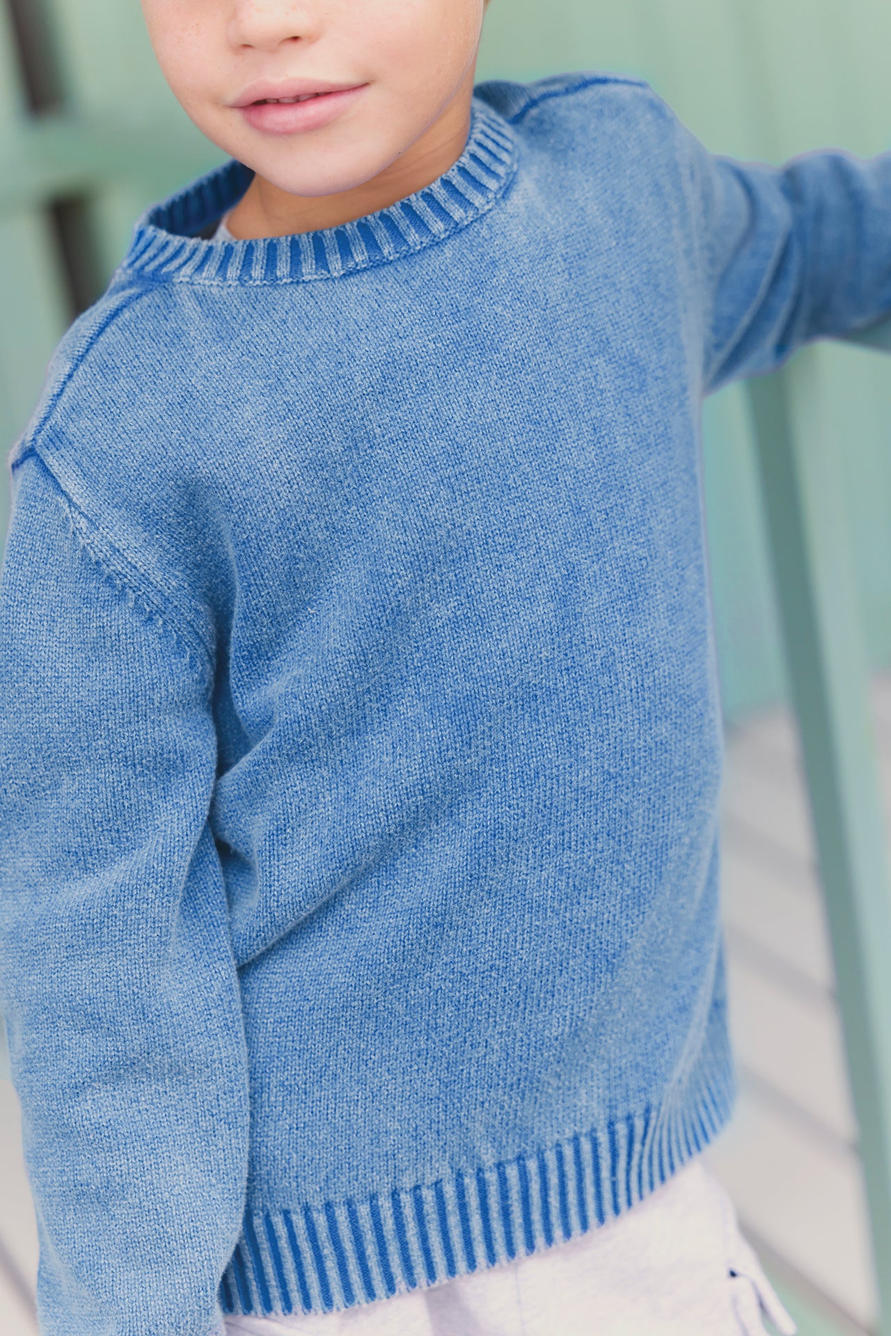 Sweater - Lazarus Blue mediterranean