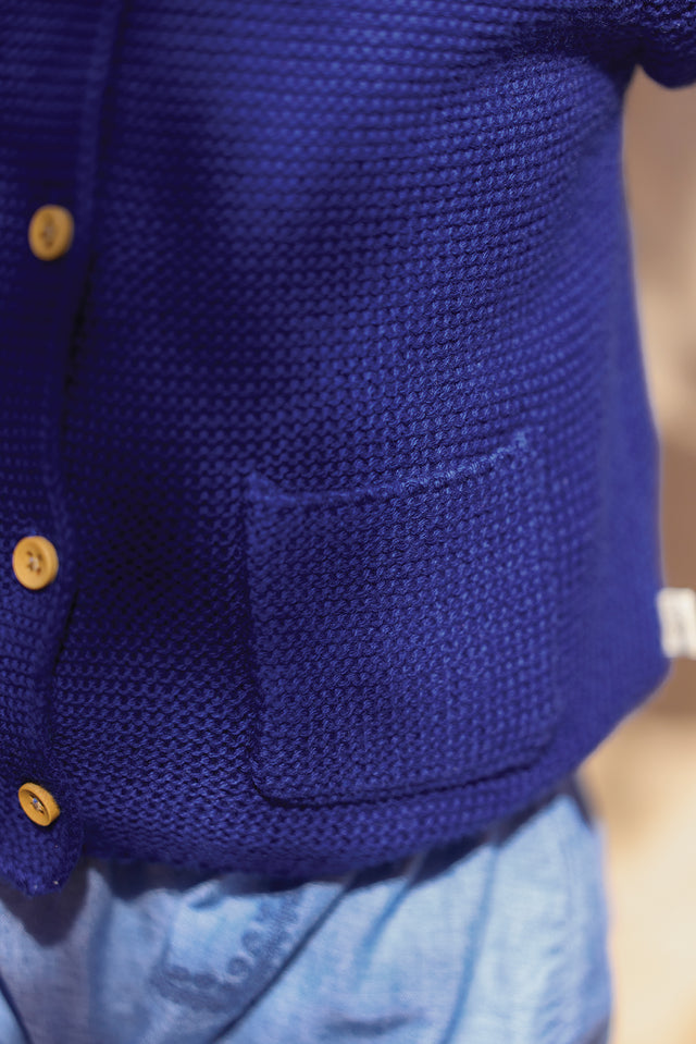 Cardigan - Lady bleu fou - Image alternative