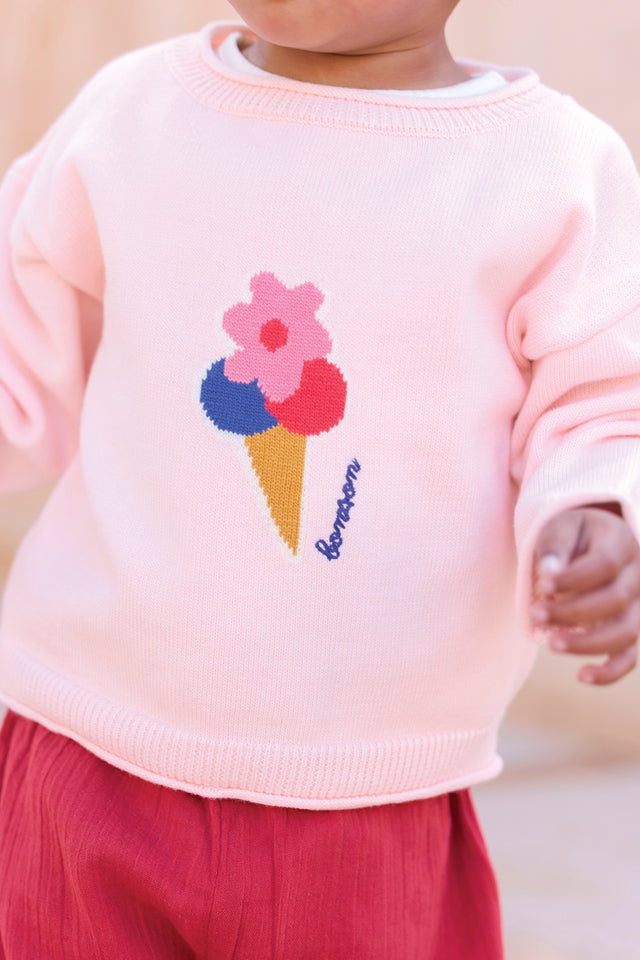 Pull - Lucita rose parfait - Image principale