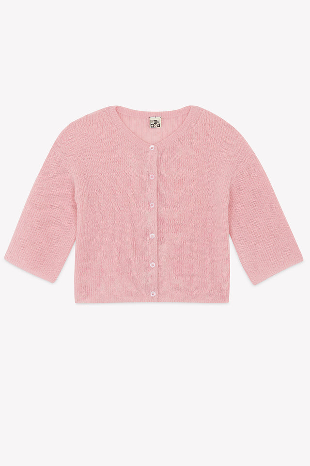 Cardigan - Lizbeth Pink gelato in Knitwearsided - Image principale