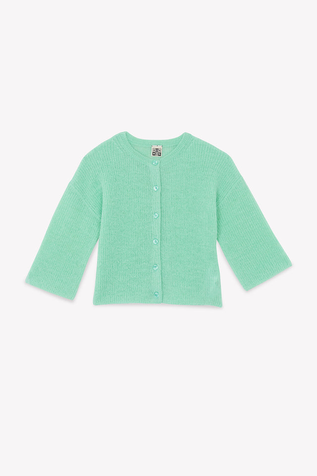 Cardigan - Lizbeth mint water Knitwearsided - Image principale