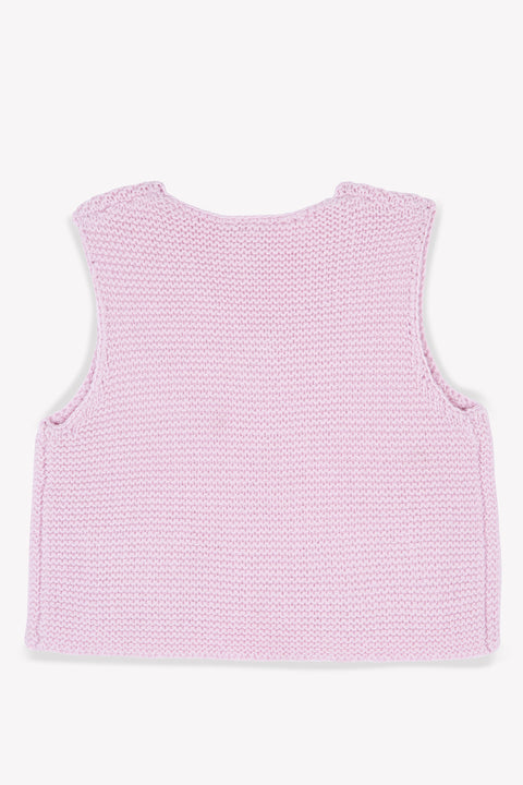 Gilet - Léon  rose parfait - Image principale