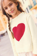 Sweater - Misty Coeur Écru Bonton