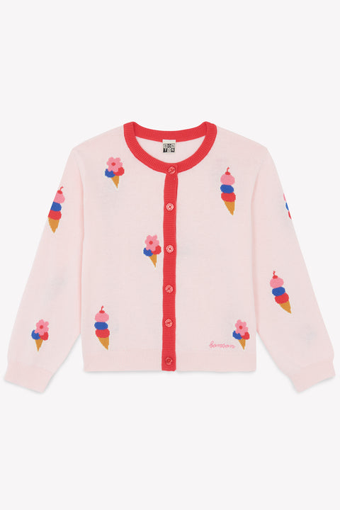 Gilet - Lucie rose parfait - Image principale