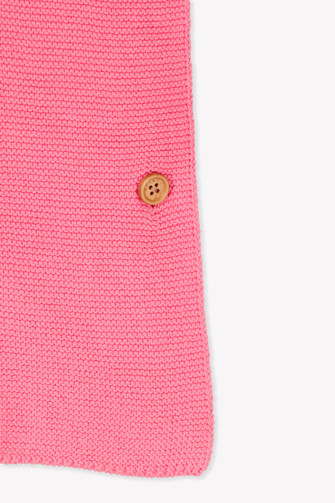 Pull - Poncho rose charmant - Image principale