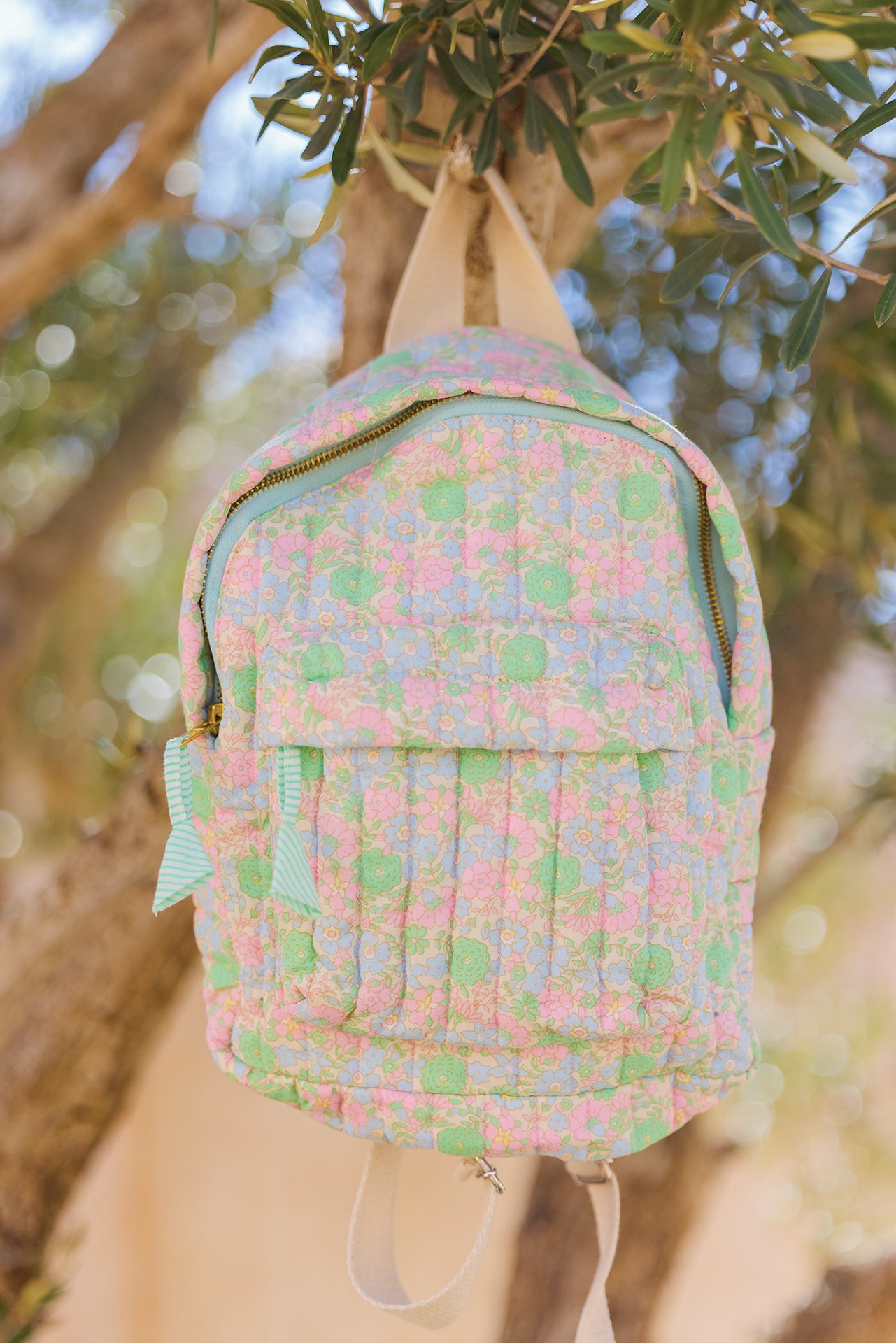 Sac à dos - Fleurs vintage