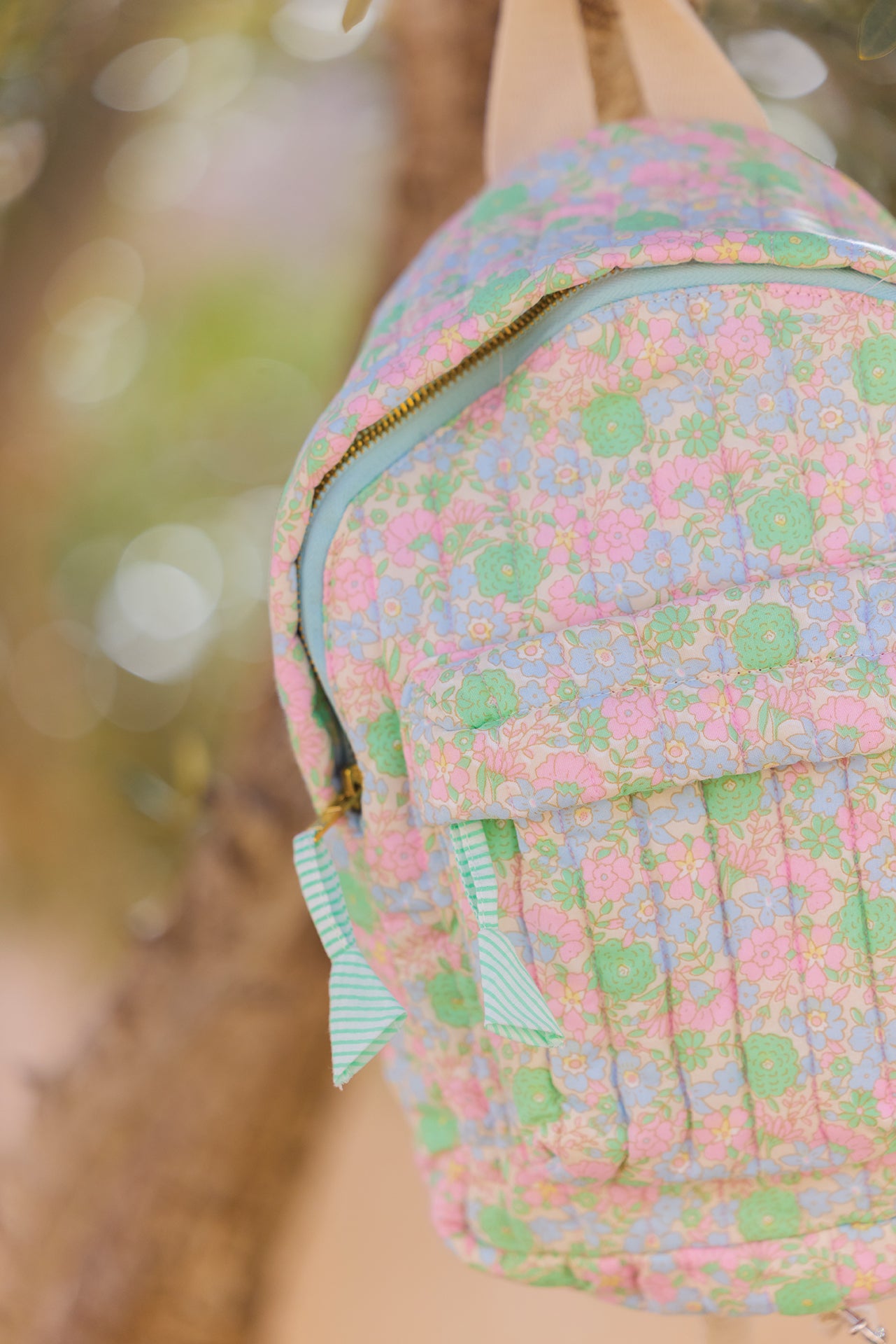 Sac à dos - Fleurs vintage