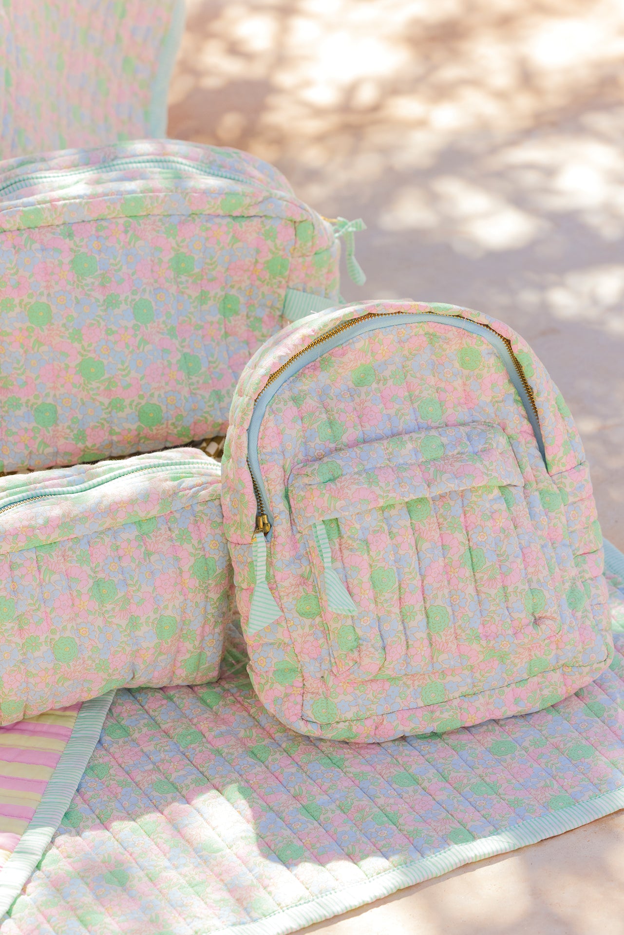 Sac à dos - Fleurs vintage