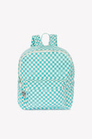 Backpack - Small model checkerboard Blue vintage