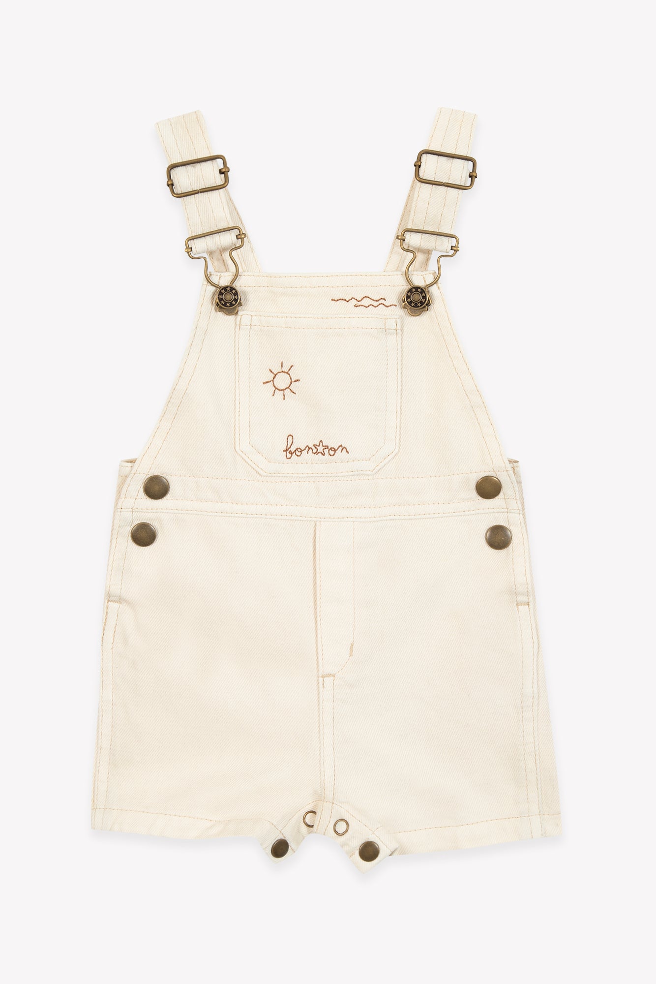 Dungaree - short ecru lazlo