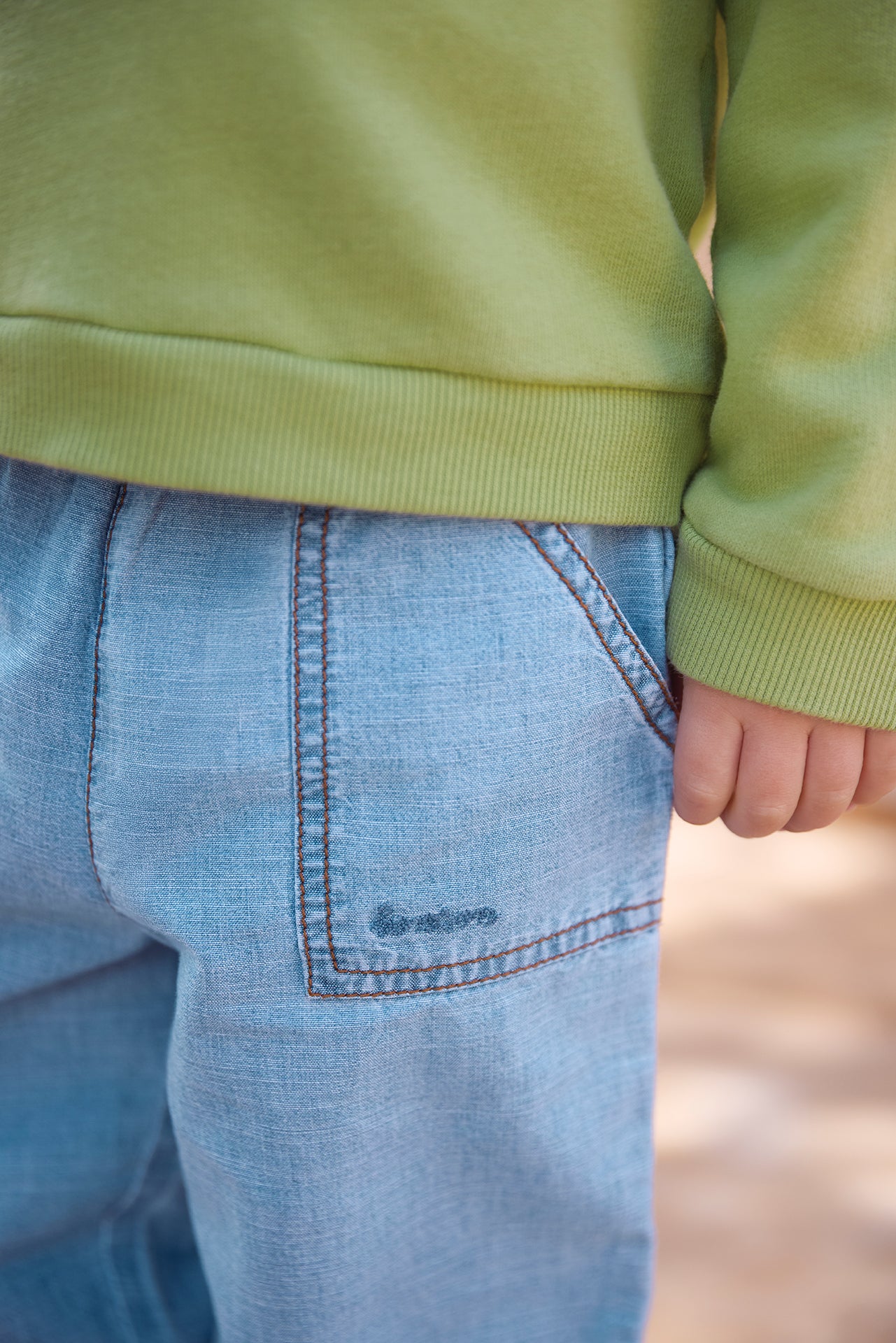 Pantalon - Darius chambray ligth
