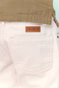 Trousers - Lean Ecru  Bonton
