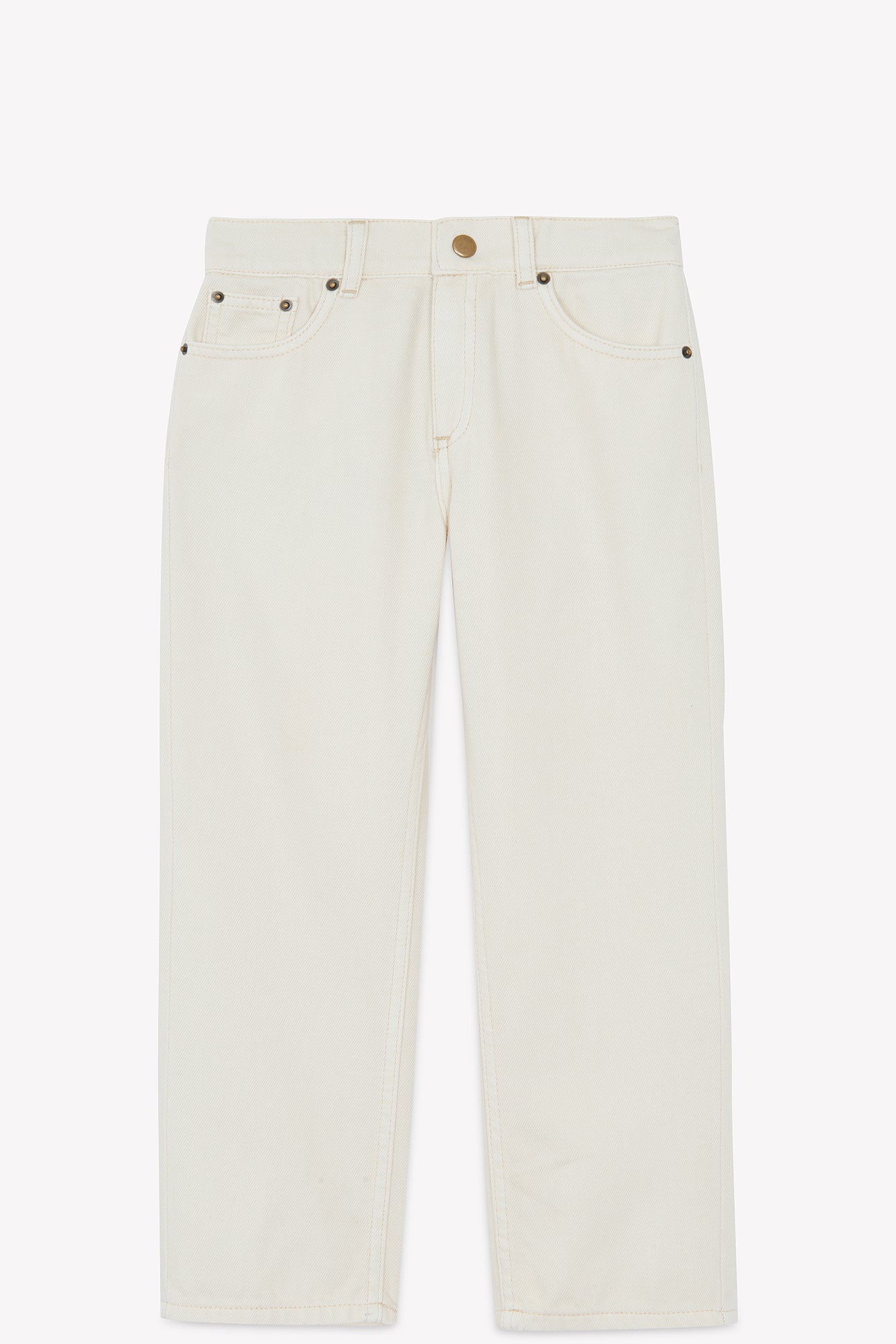 Trousers - Lean Ecru  Bonton