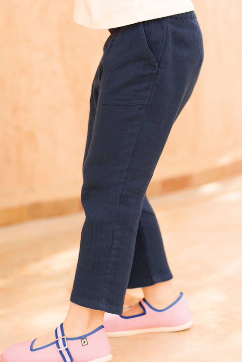 Pantalon - Batcha bleu nuit - Image principale