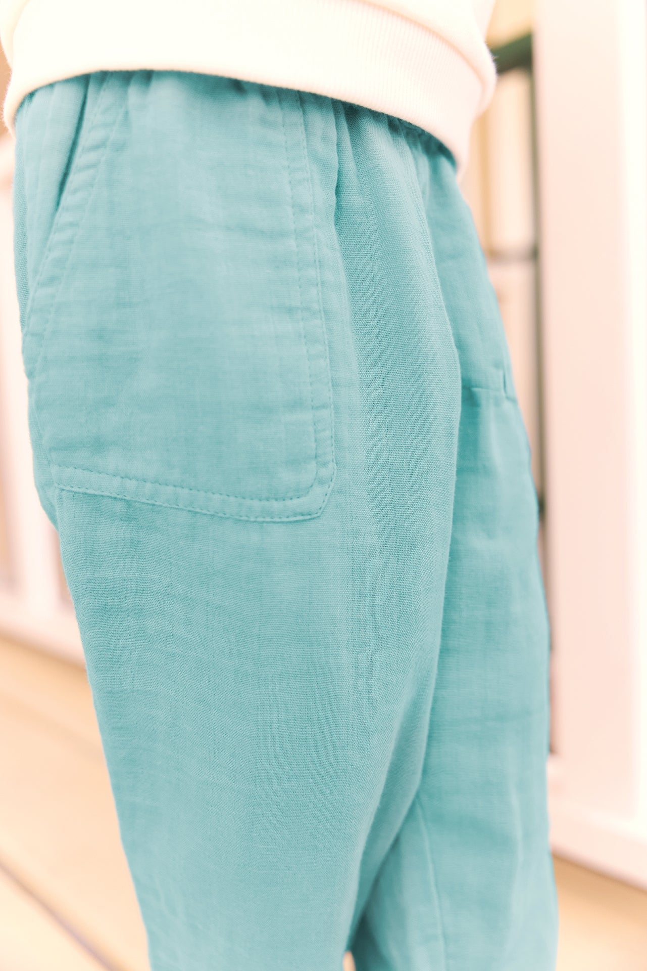 Trousers - Batcha Blue Fish