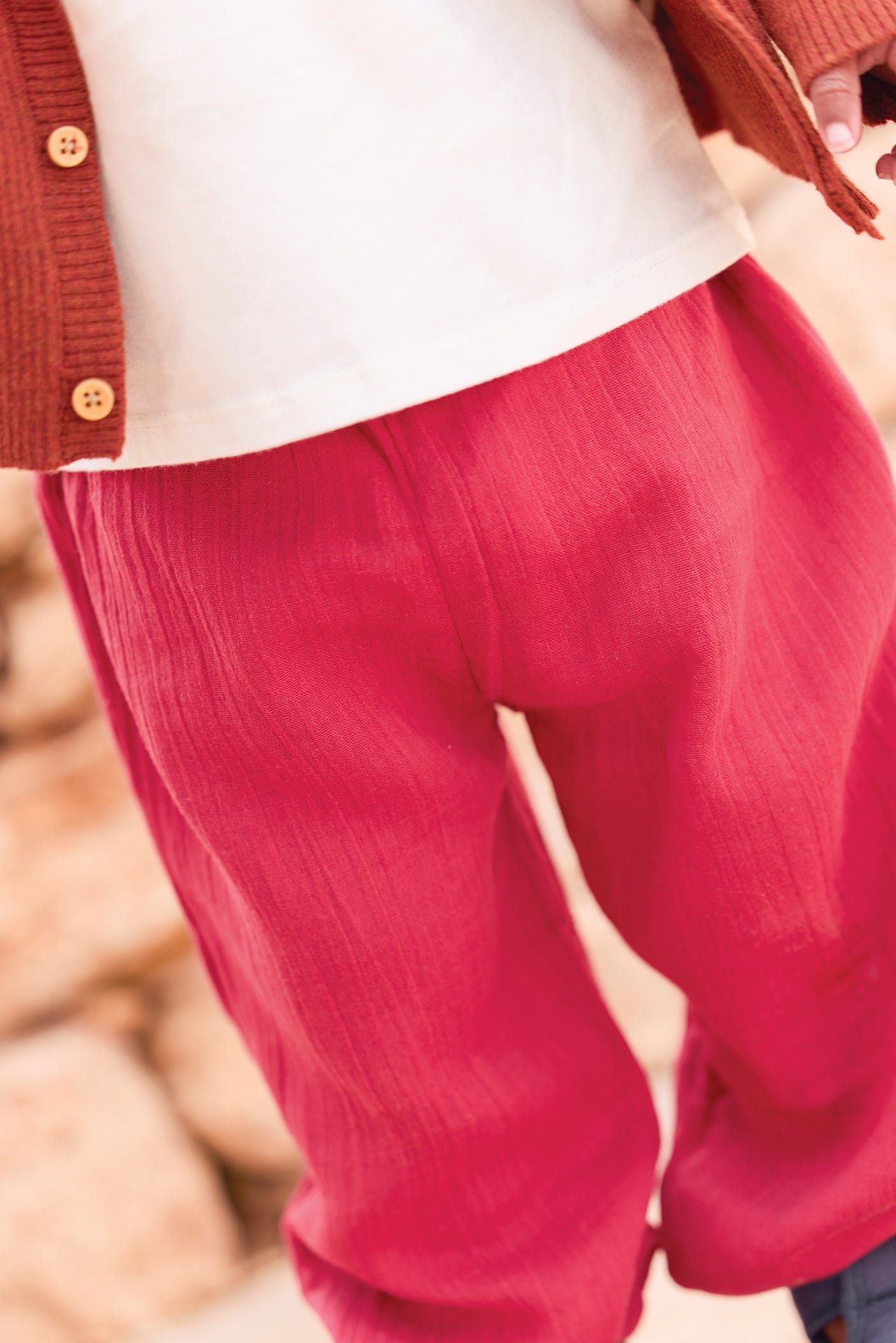 Trousers - Biscotte Pink vespa