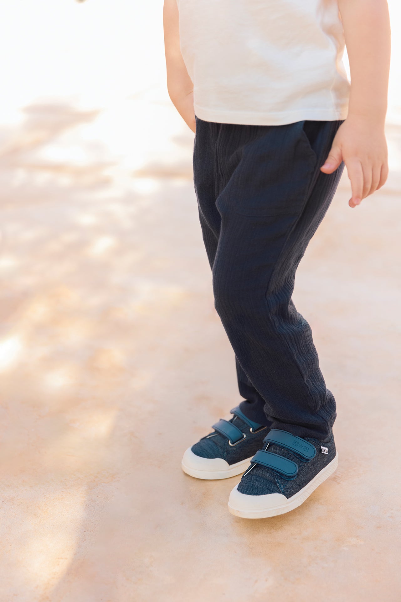 Pantalon - Batcha  bleu nuit
