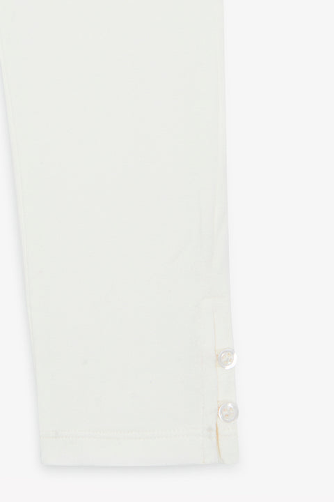 Legging - Linata écru bonton - Image principale