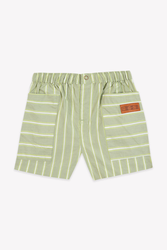 Short - LOL khaki kayak stripes - Image principale