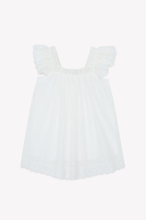 Robe - Laura écru bonton - Image principale