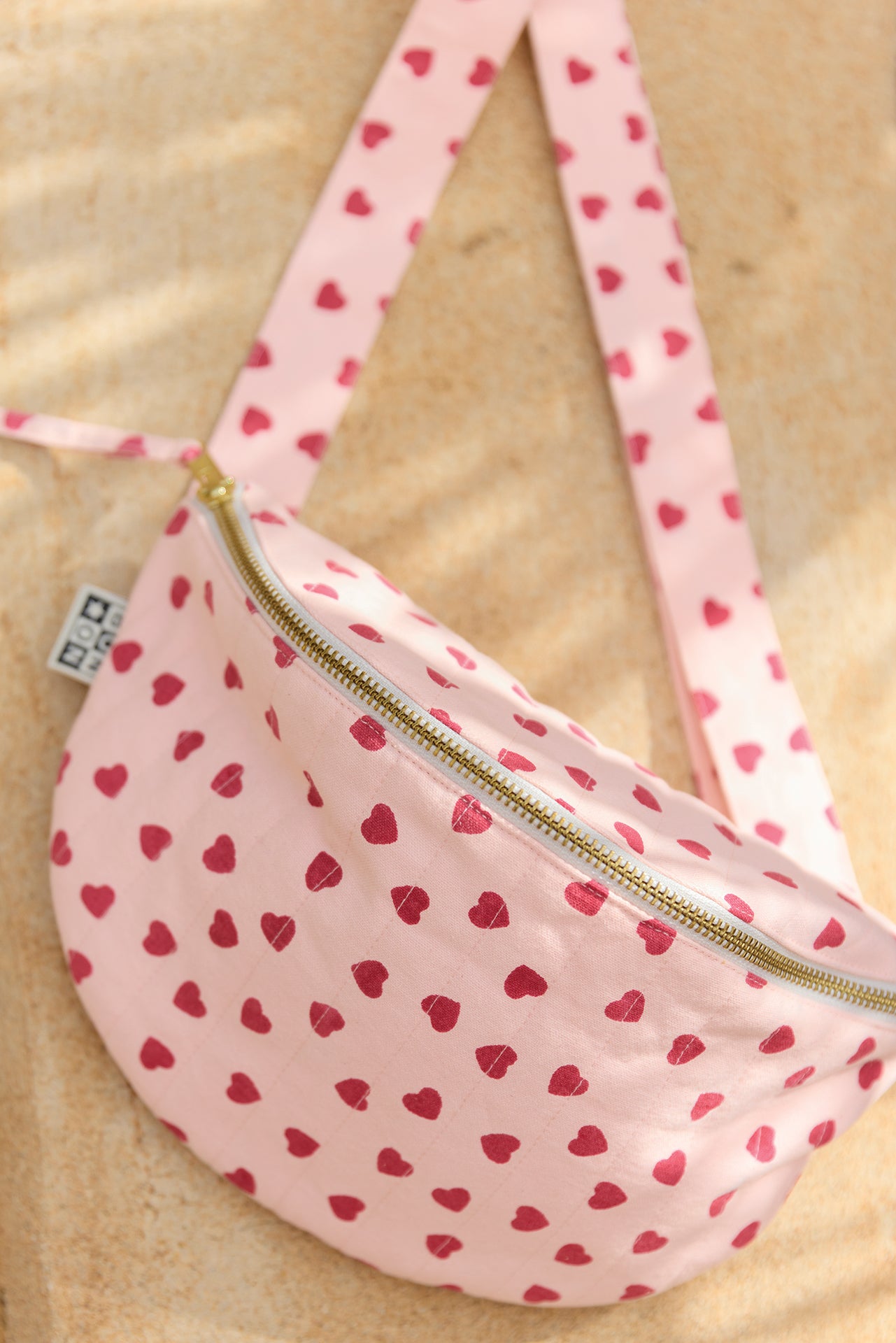 Bum bag - Heart Pink dark