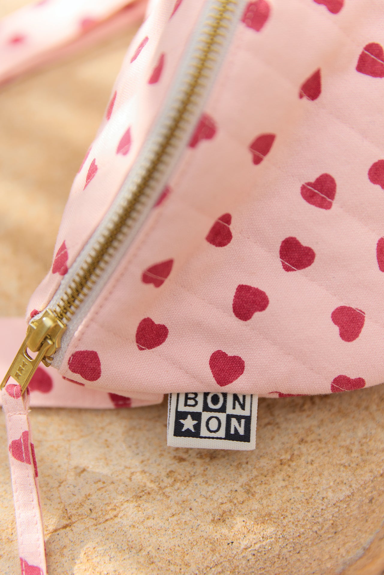 Bum bag - Heart Pink dark