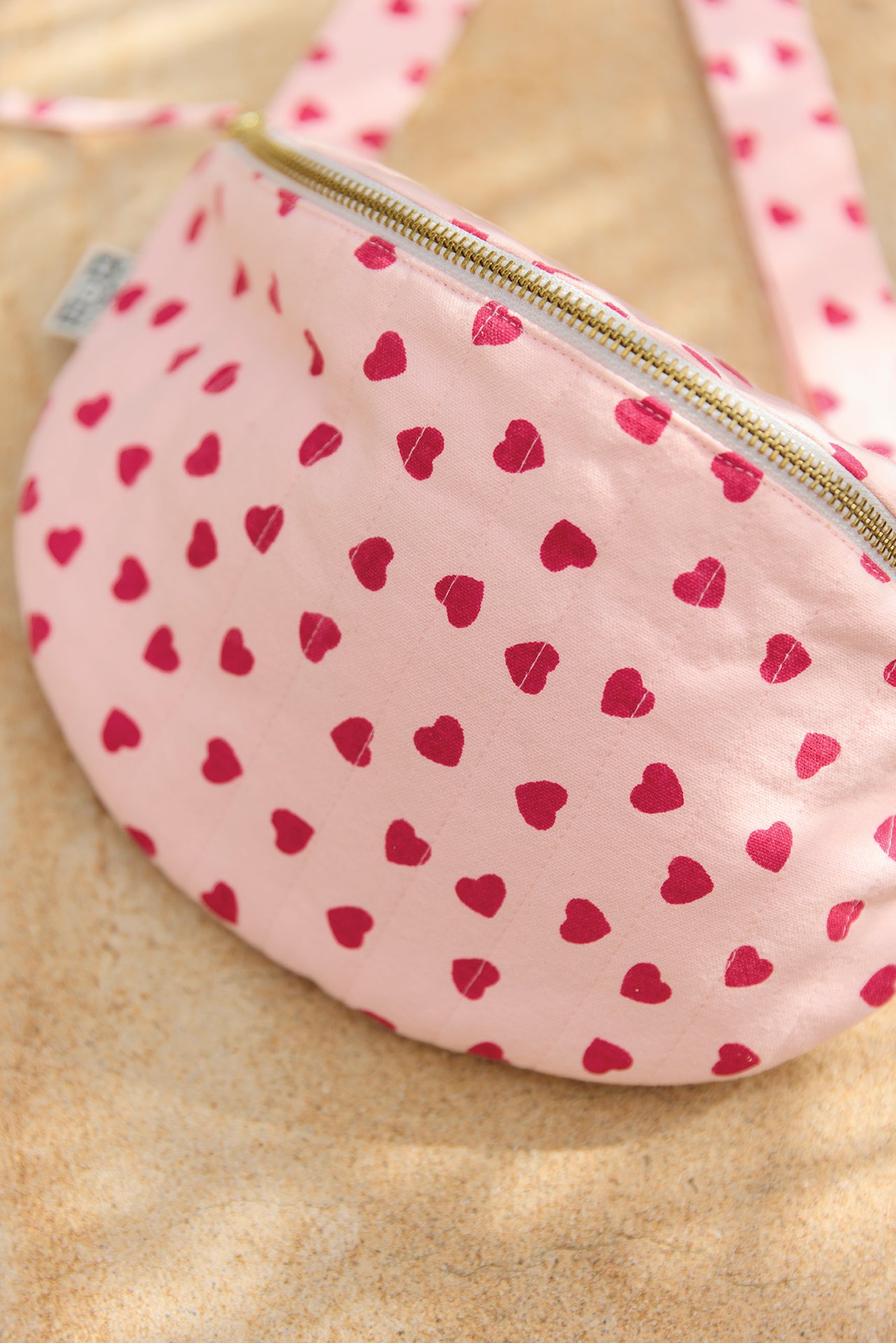 Bum bag - Heart Pink dark