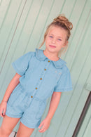 Jumpsuit - Livette Chambray Clear