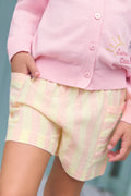 Short - Lois rayures transat