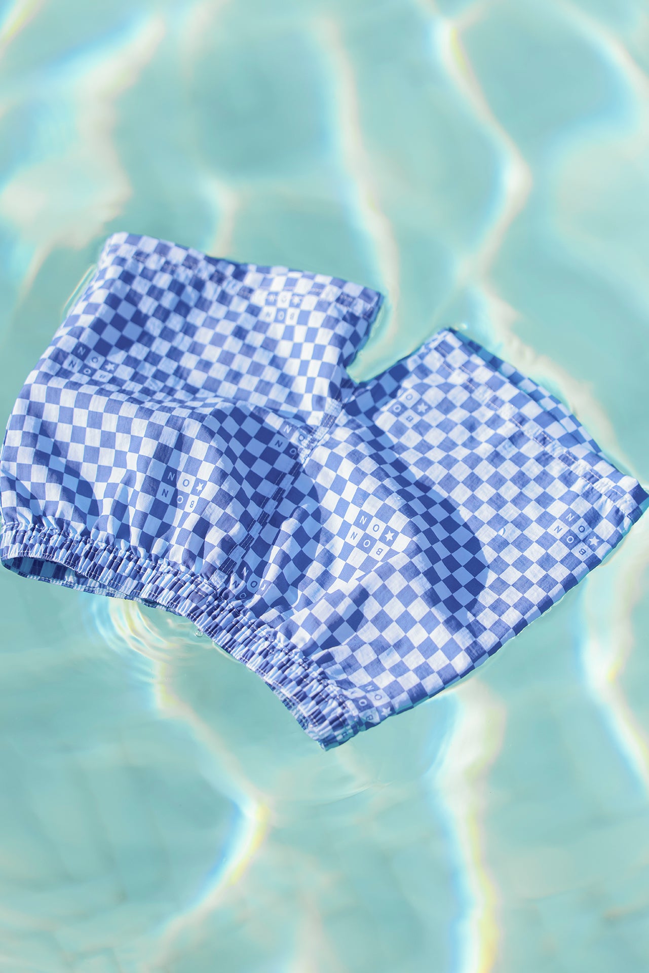 Maillot de bain - Short l'océan  bleu méditerranée