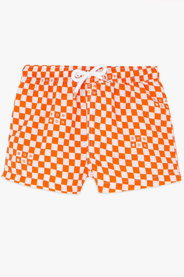 Maillot de bain - Short l'océan  orange juice - Image principale