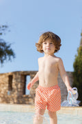 Maillot de bain - Short l'océan  orange juice
