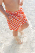 Maillot de bain - Short l'océan  orange juice