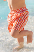 Maillot de bain - Short l'océan  orange juice