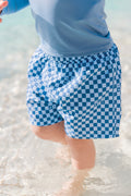 Maillot de bain - Short l'océan  bleu méditerranée