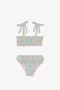 Swimsuit - Two -room vintage flower lagoon