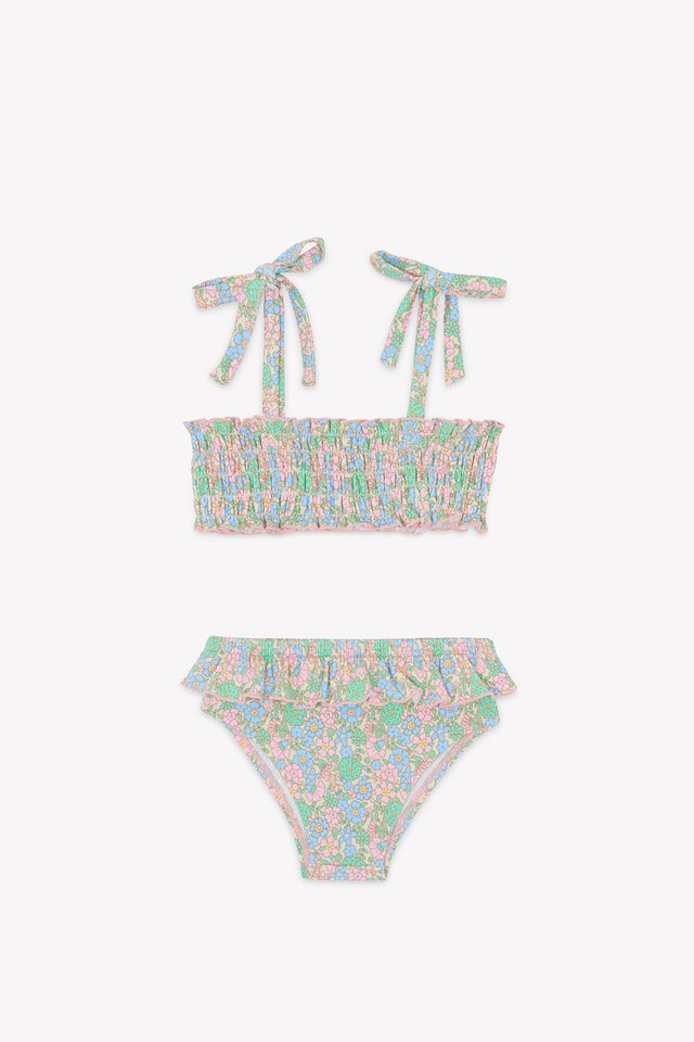 Maillot de bain - Lagoon vintage flower deux pièces - Image principale