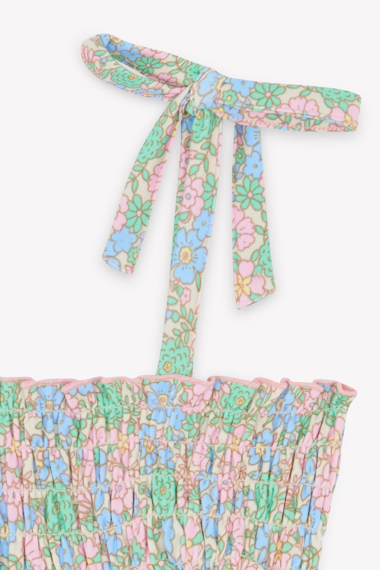 Swimsuit - Two -room vintage flower lagoon