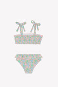 Swimsuit - Two -room vintage flower lagoon