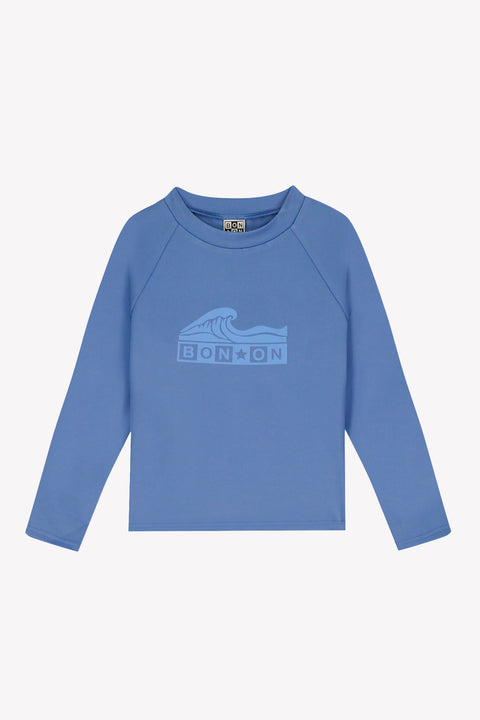 Maillot de bain - T-shirt leash  bleu méditerranée - Image principale