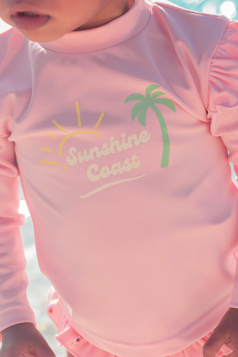 T-shirt - Anti-UV Pink gelato - Image principale