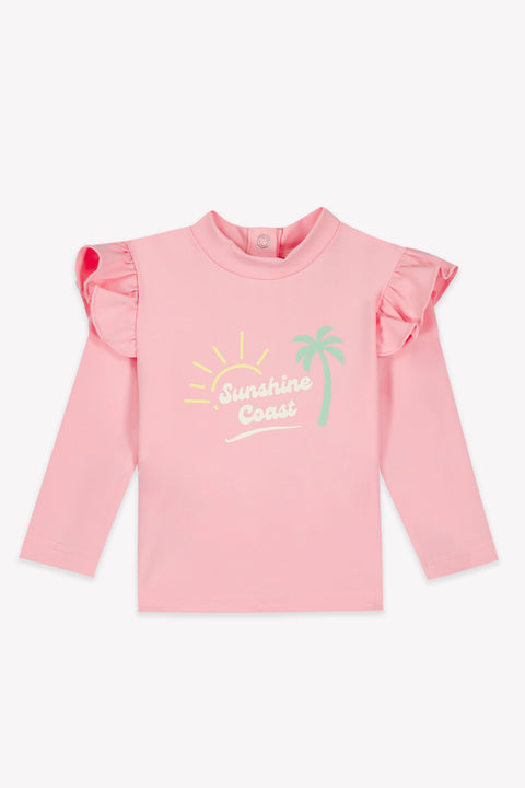 T-shirt - Anti-uv rose gelato - Image principale