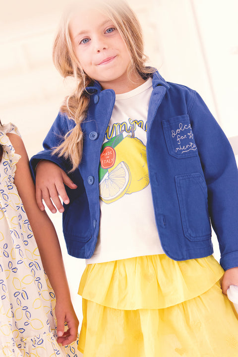 Jacket - Liam Blue crazy - Image principale