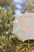 Trousse - Fleurs vintage moyen modèle