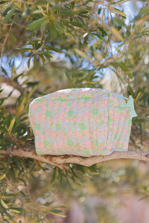 Trousse - Grand modèle vintage flower - Image principale