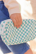 Case - Draughtboard Blue vintage
