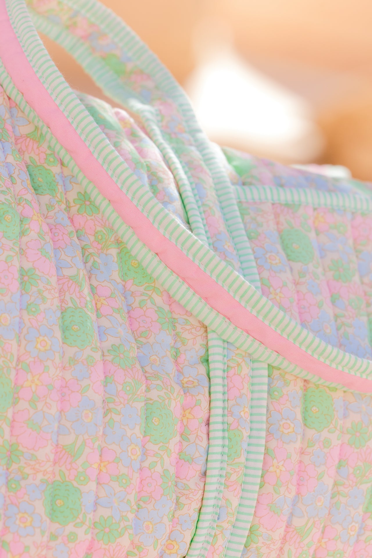 Sac de weekend - Fleurs vintage