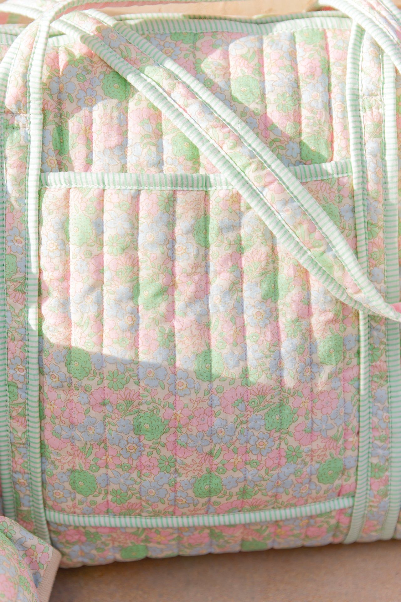 Sac de weekend - Fleurs vintage