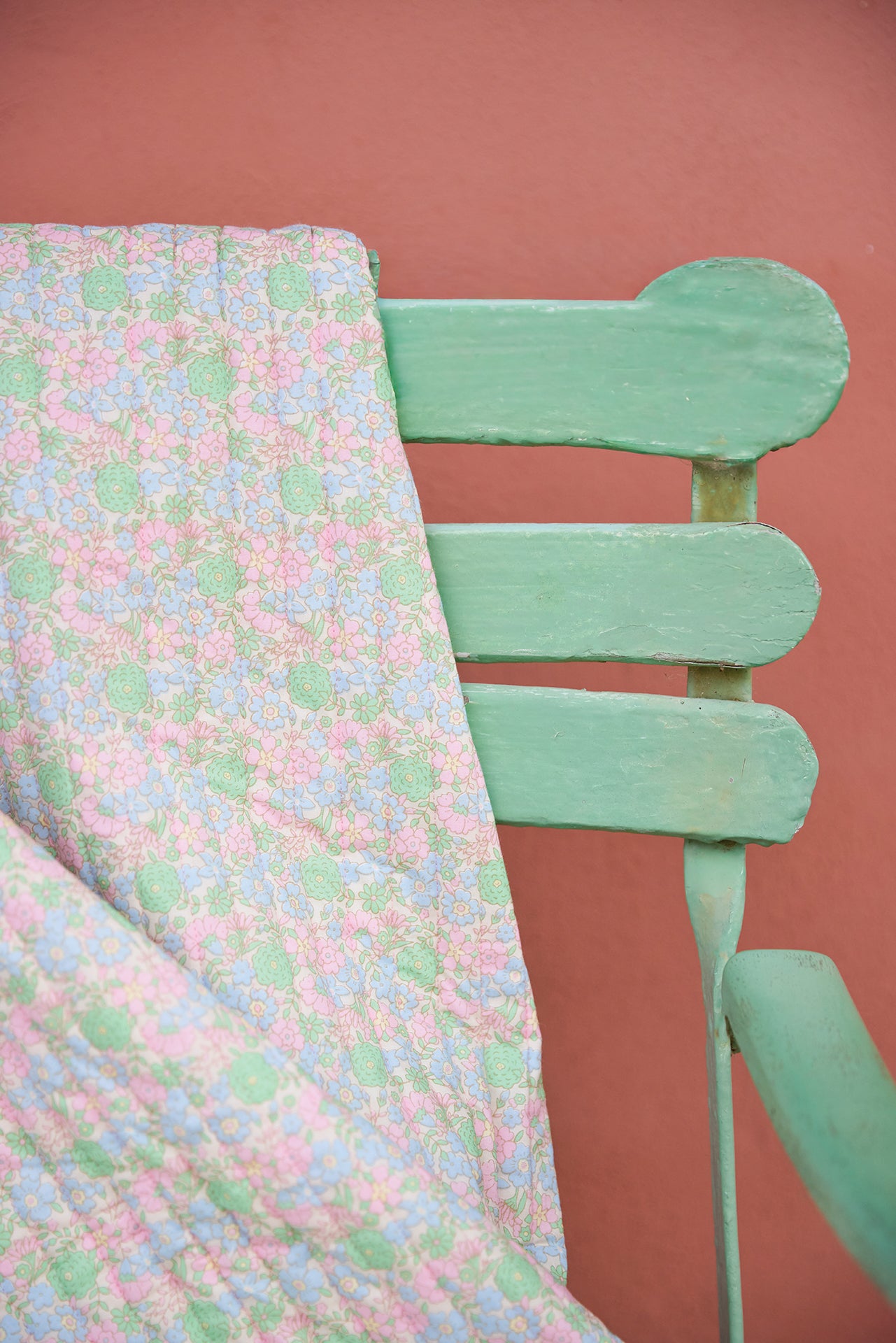 Couverture - Edredon vintage flower