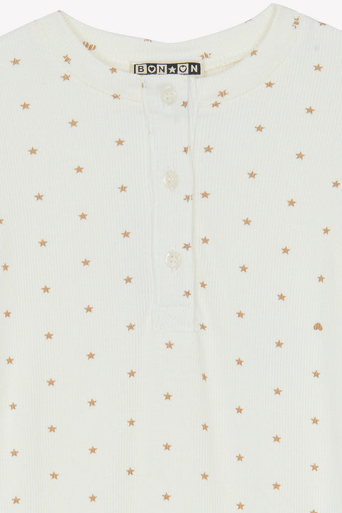 Pyjama - Ecru bonton - Image principale